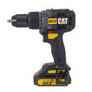 Furadeira de Impacto a Bateria Caterpillar com Maleta, Carregador, 2 Baterias e Clip de Cinto 18V DX12