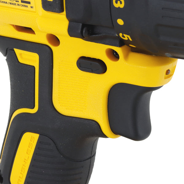 Furadeira Parafusadeira Dewalt de Impacto a Bateria 20V Brushless com Maleta Carregador 1/2" DCD7781D2-BR + 2 Baterias