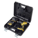 Furadeira Parafusadeira Dewalt de Impacto a Bateria 20V Brushless com Maleta Carregador 1/2" DCD7781D2-BR + 2 Baterias