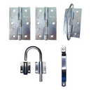 Kit Ferragens P/ Porta Camarão Completo 70cm Natural - Alfer