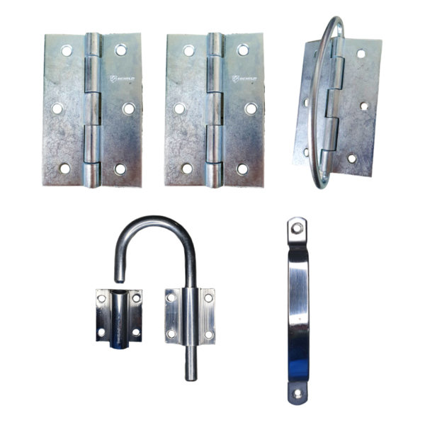 Kit Ferragens P/ Porta Camarão Completo 70cm Natural - Alfer