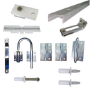 Kit Ferragens P/ Porta Camarão Completo 70cm Natural - Alfer