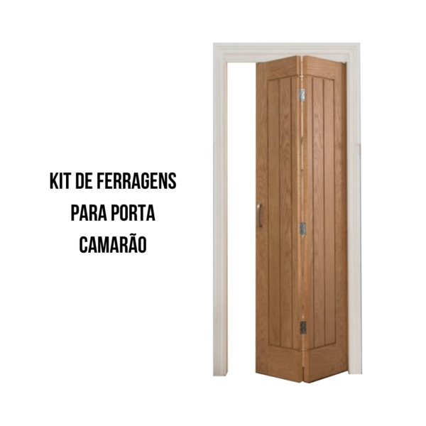 Kit Ferragens P/ Porta Camarão Completo 70cm Natural - Alfer