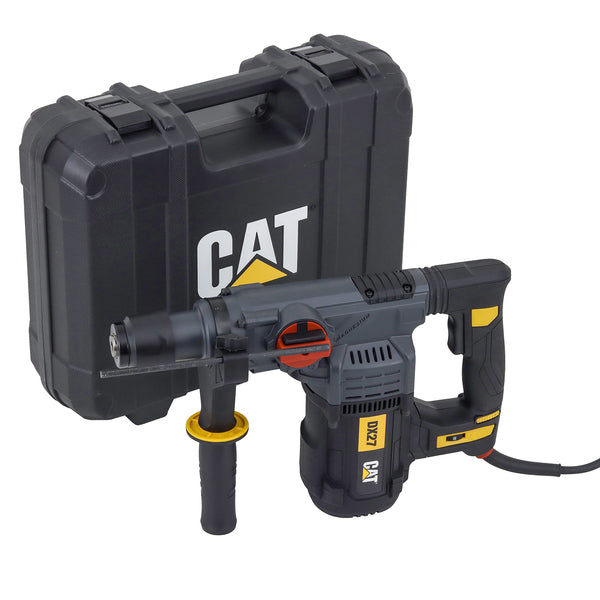 Martelo Perfurador Rompedor Caterpillar com Maleta e Acessórios SDS Plus 1500W 5J DX27 220V