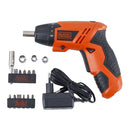 Parafusadeira a Bateria Black & Decker com Carregador e Acessórios 4,8V 1/4" KC4815K Bivolt