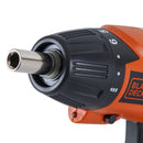 Parafusadeira a Bateria Black & Decker com Carregador e Acessórios 4,8V 1/4" KC4815K Bivolt