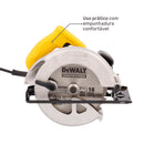 Serra Circular Elétrica Dewalt 220V 1400w 7.1/4" DWE560B2 para Madeira